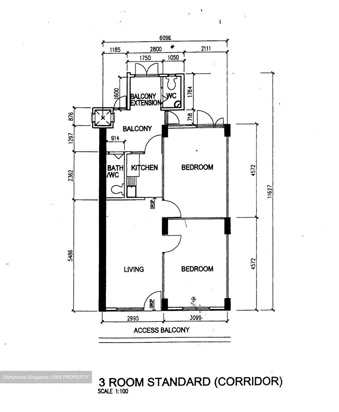 Blk 83 Commonwealth Heights (Queenstown), HDB 3 Rooms #501027851